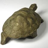 "turtle" ashtray in brass