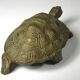 "turtle" ashtray in brass