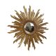 XL Sunburst convex sun mirror Deknudt rare 75 cm