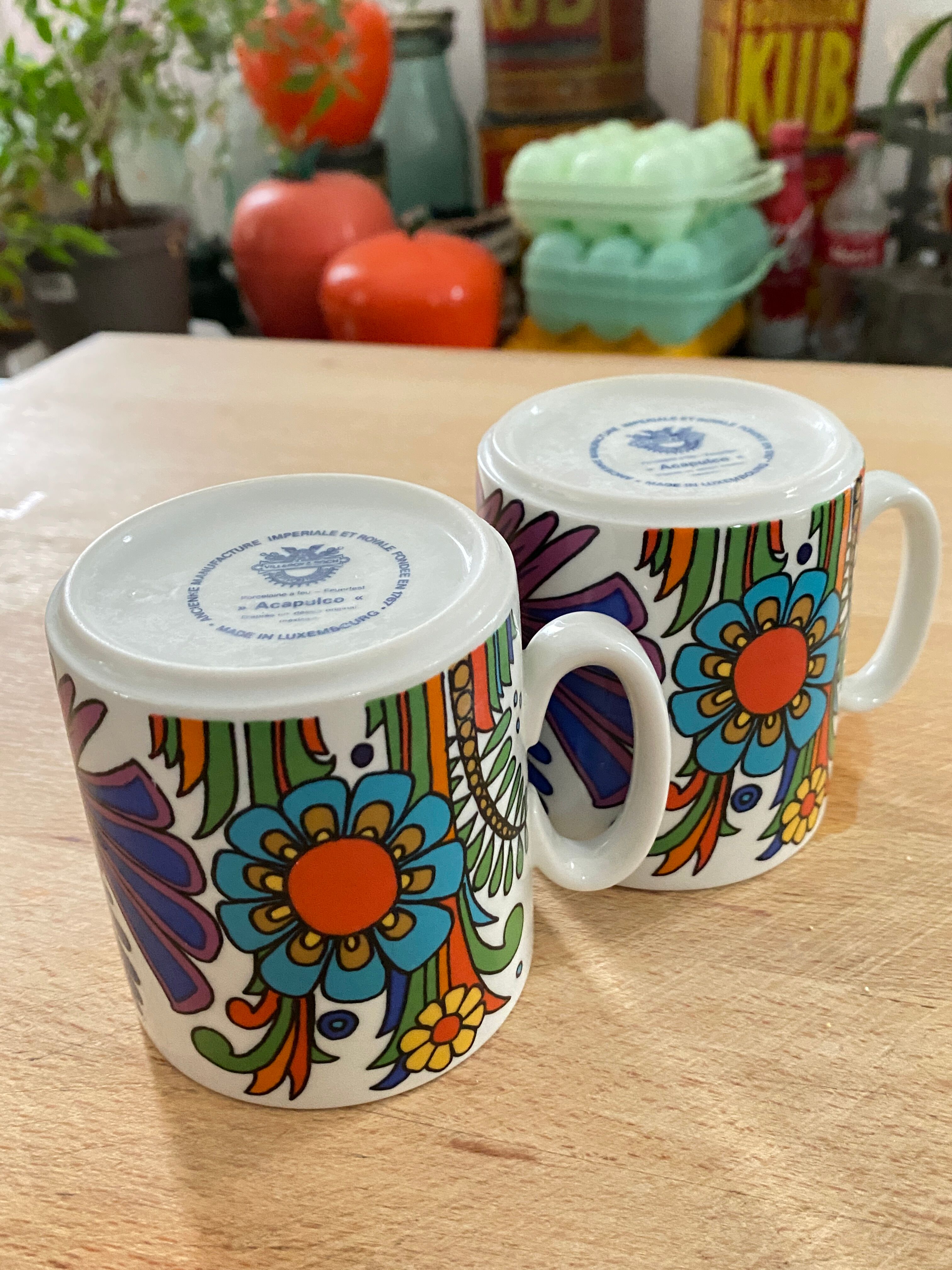 Lot de 2 mugs Acapulco de villeroy et boch