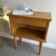Bedside table vintage feet compass