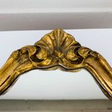 Vintage gilded wood mirror in classic style