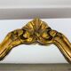 Miroir bois doré vintage style classique