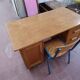 Teachers' desk and its Delagrave chair