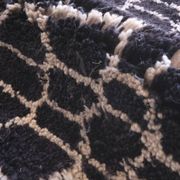 Tapis Noir Beni MRirt - 250 x 184 cm