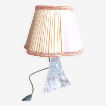 DAUM crystal lamp "Iceberg" *Vintage