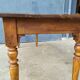 Table de ferme bistrot bois