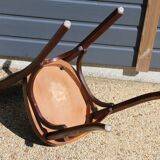 6 chaises Baumann dos large N°30 hêtre foncé