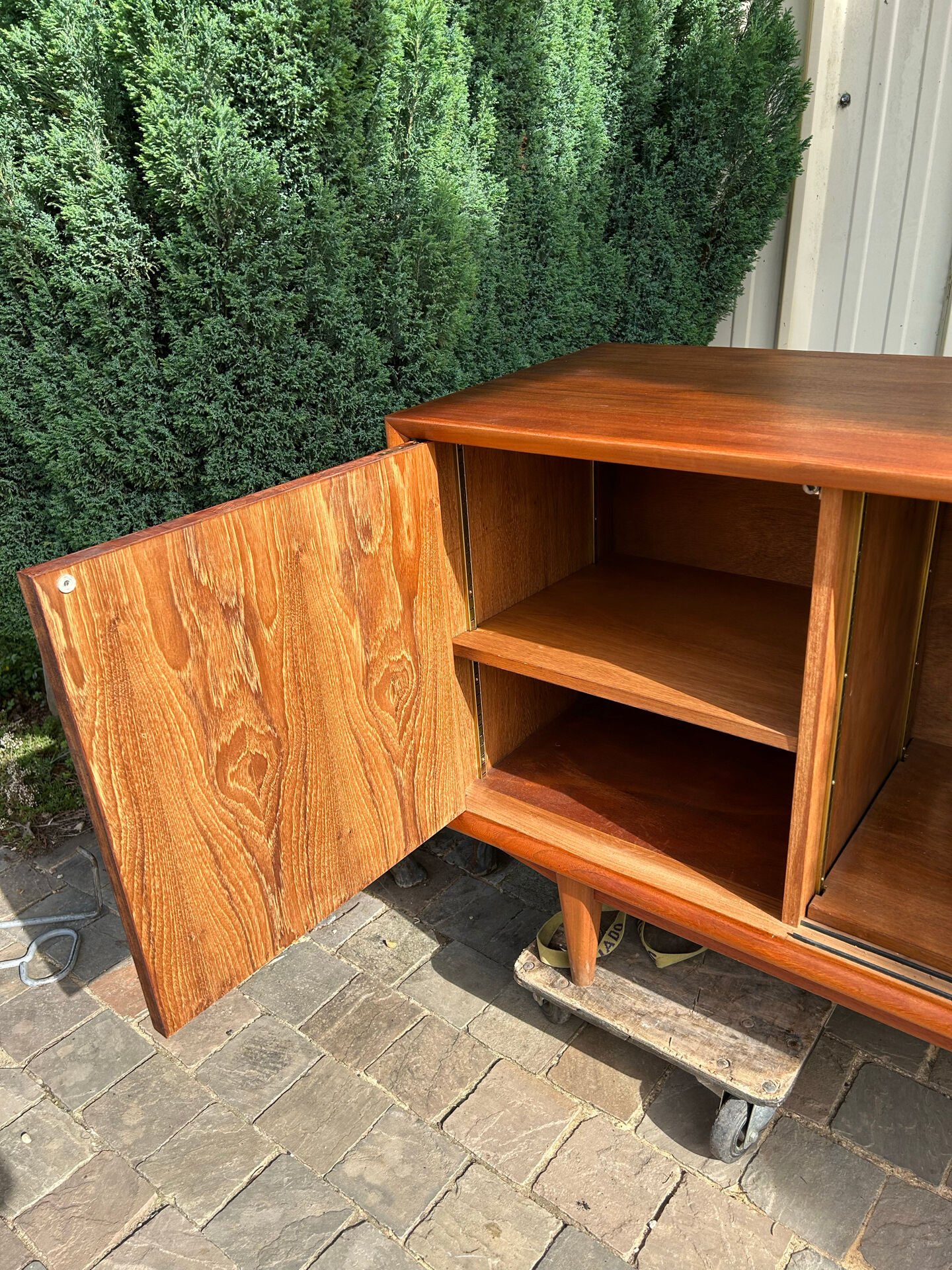 Large vintage Scandinavian sideboard from the 1970s.