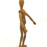 Mannequin articulé en bois