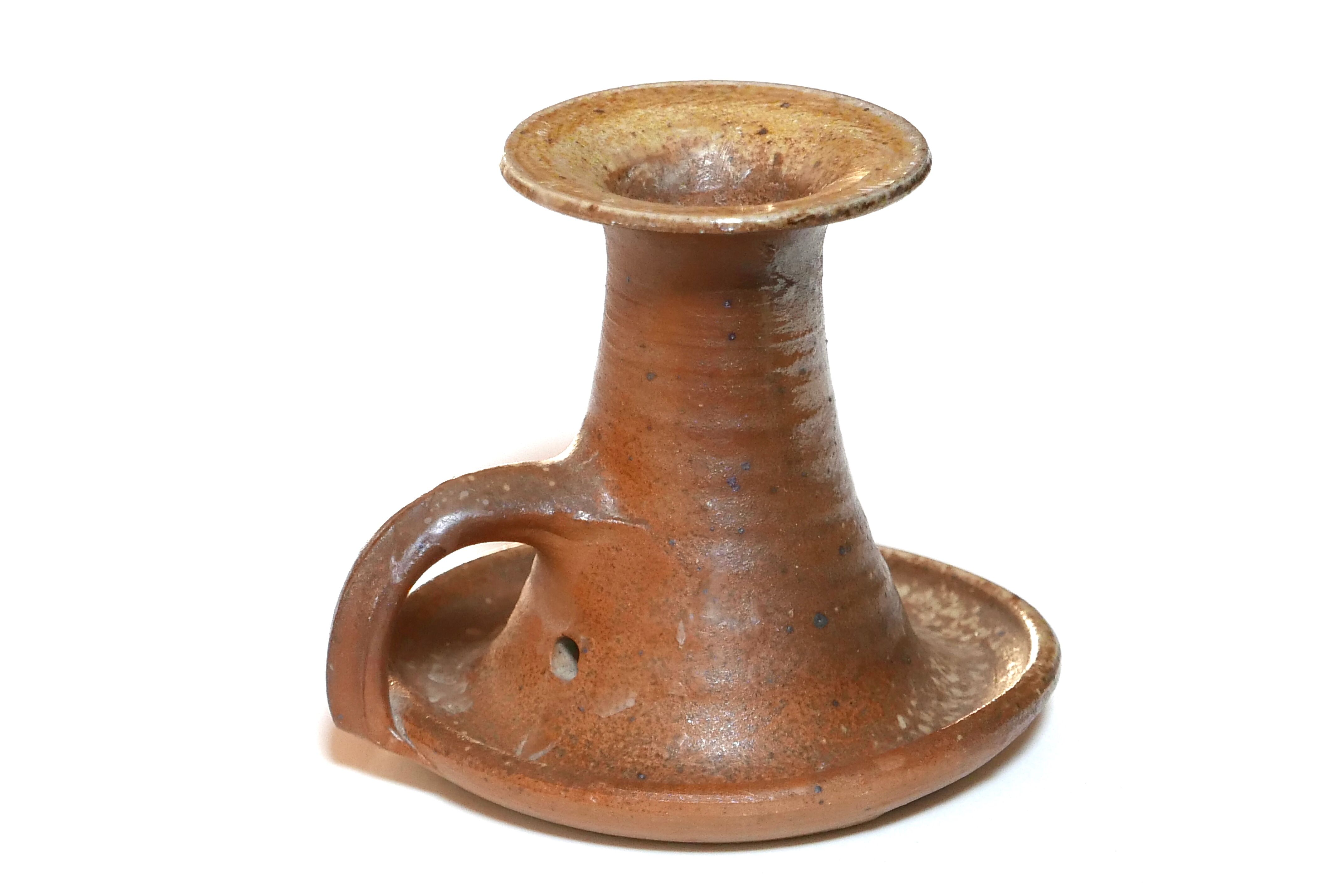 Sandstone Candlestick, 1960s