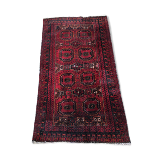 1930 wool bukhara carpet - 180x101cm