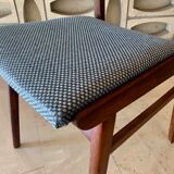 Scandinavian teak chairs and new seats