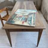 Canvas oil landscape alley 60x80cm