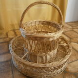 Panière en rotin
