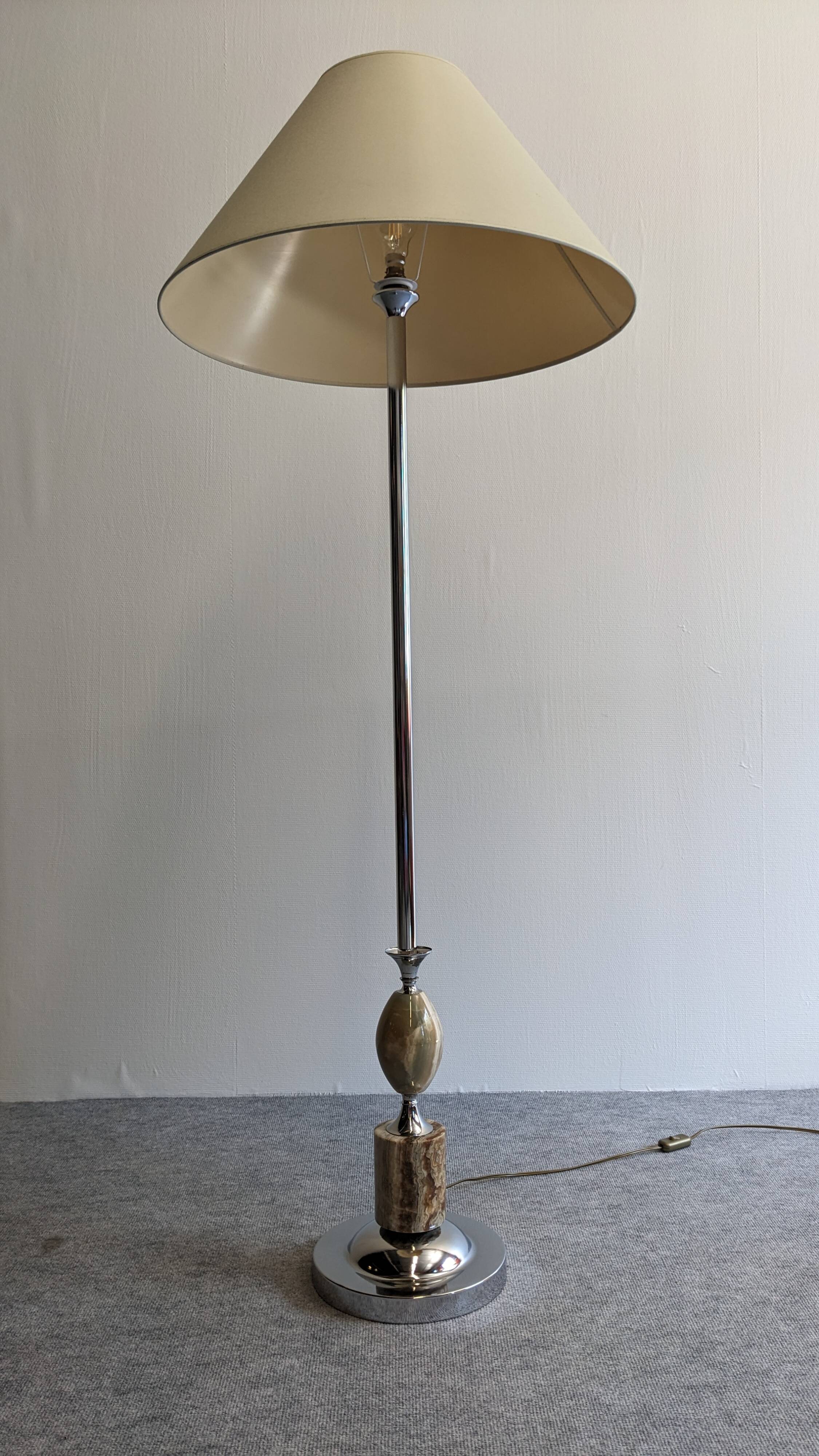 Italian Hollywood Regency floor lamp, 1960s-70s