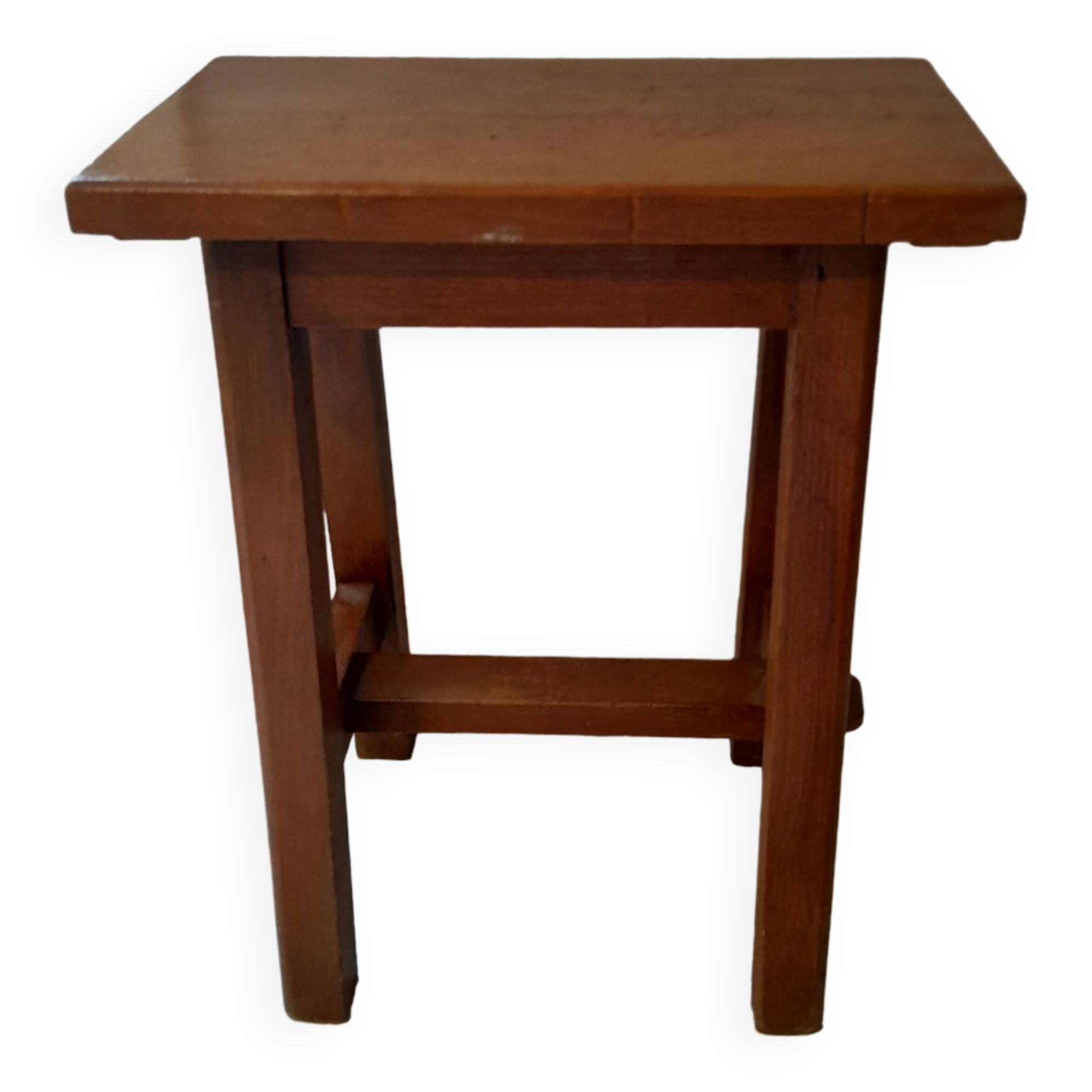 Vintage solid wood stool
