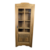 Glass-fronted cabinet from the 1930s-1940s.