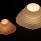 Paire de lampes de table Murano des années 1980, Italie
