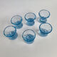 Art deco glasses, set of 6, 1940s