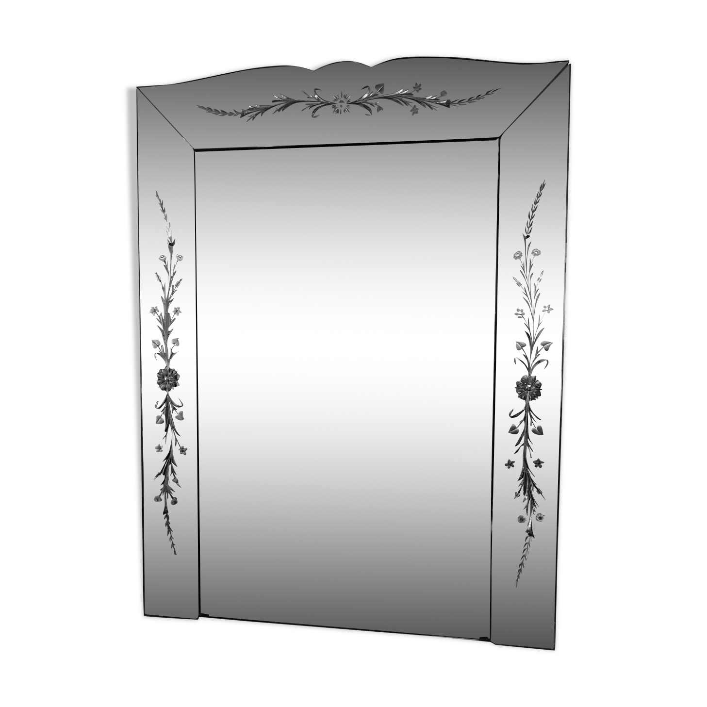Venetian mirror of the 50's135 x 101 cm