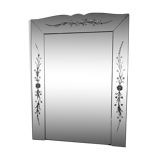 Venetian mirror of the 50's135 x 101 cm