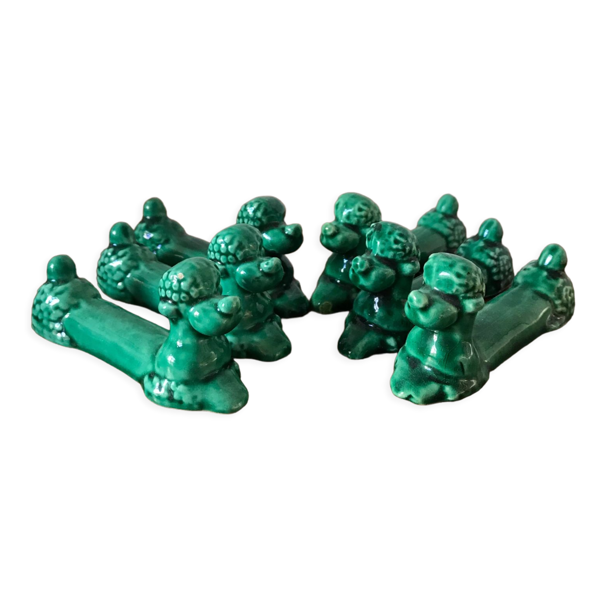 Knife holders dog poodle