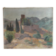 Provençal landscape, oil on canvas, Edmond Sigrist (1882-1947)