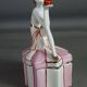 Box or candy porcelain Art Deco style