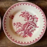 Chardons Gien dessert plates
