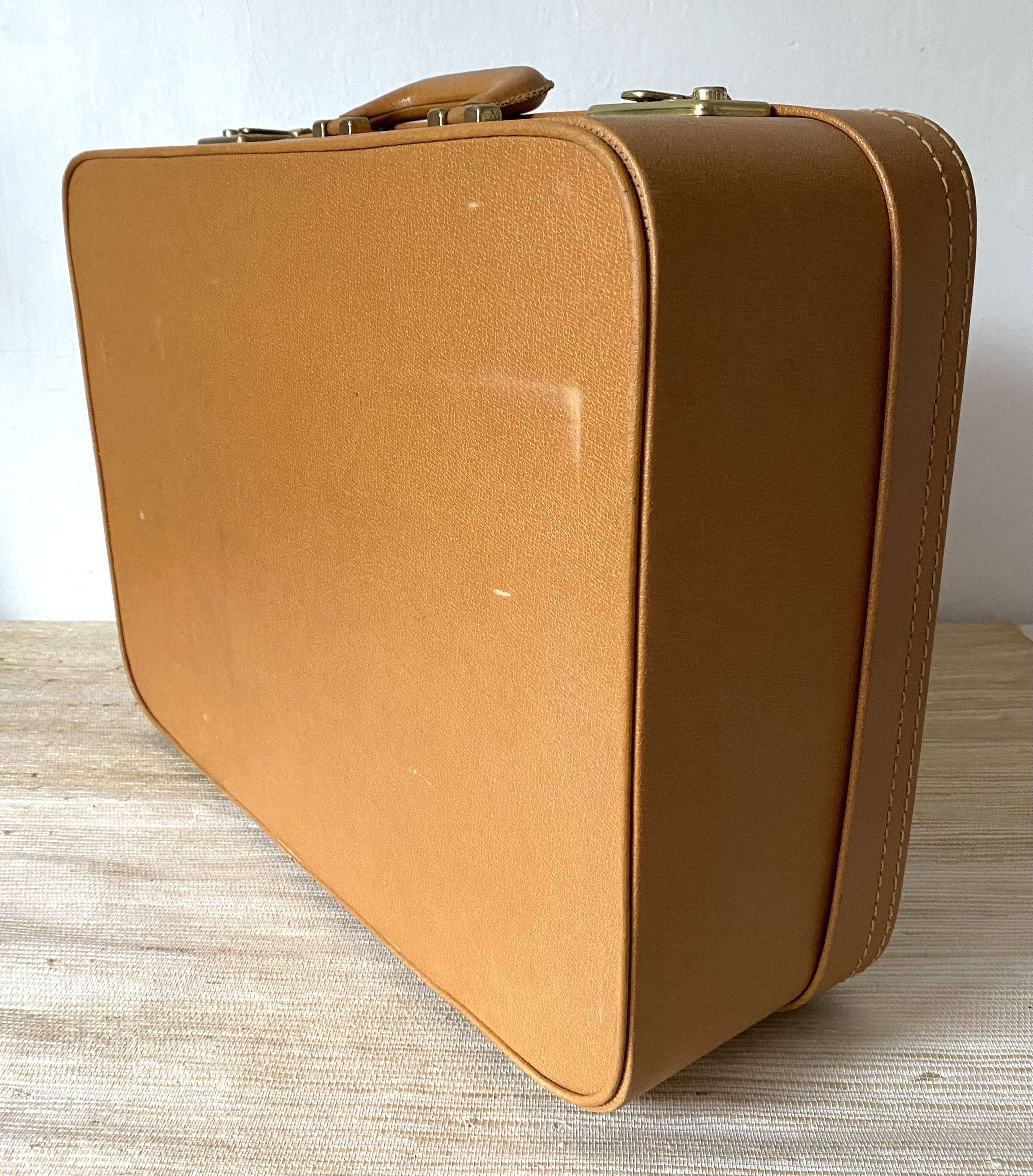 Valise vintage semi rigide 40X55