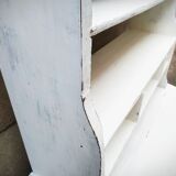 Patinated desk in fir