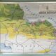 Wall geography map