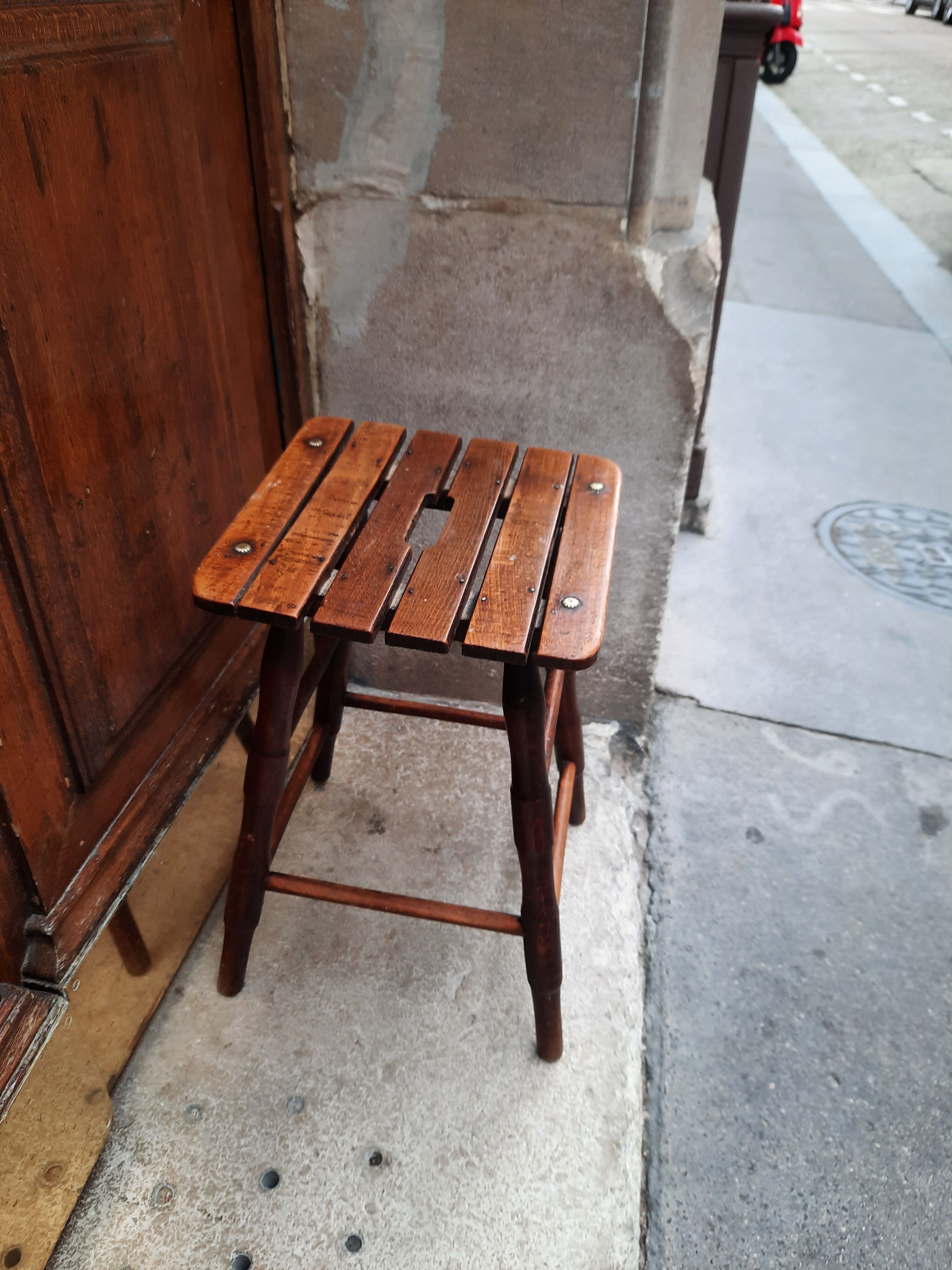 Old workshop stool