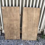 Stripped farmhouse table extensions to 255 cm