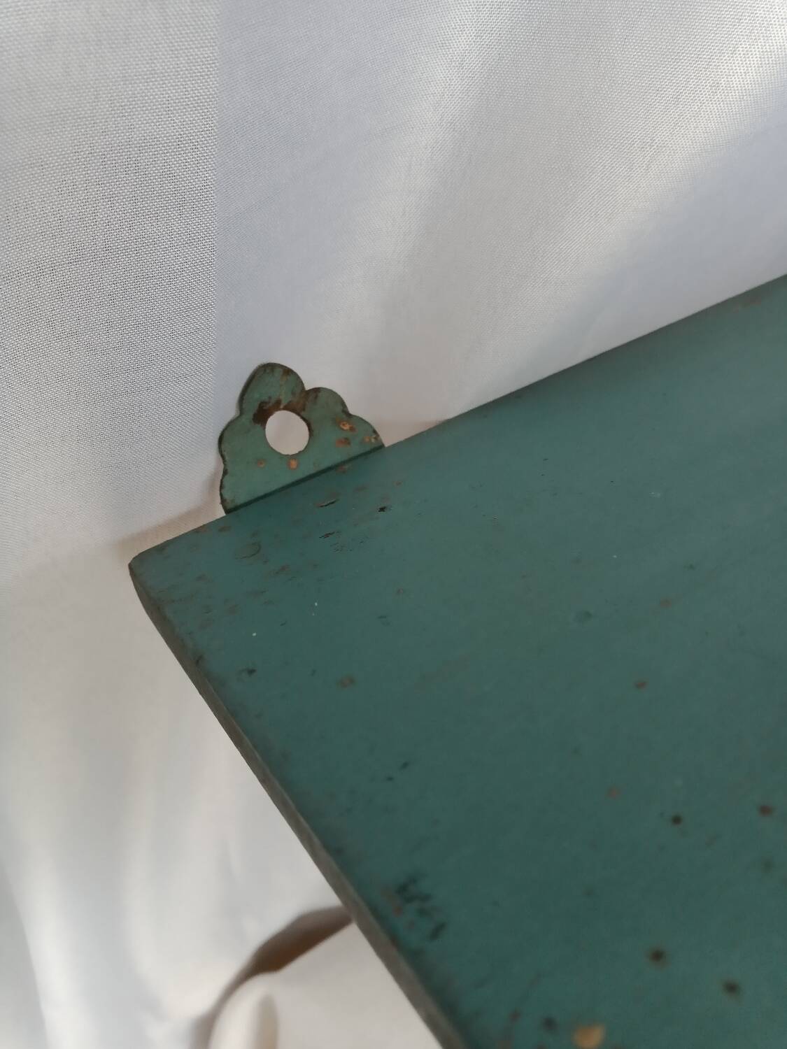 Old kitchen towel holder shelf