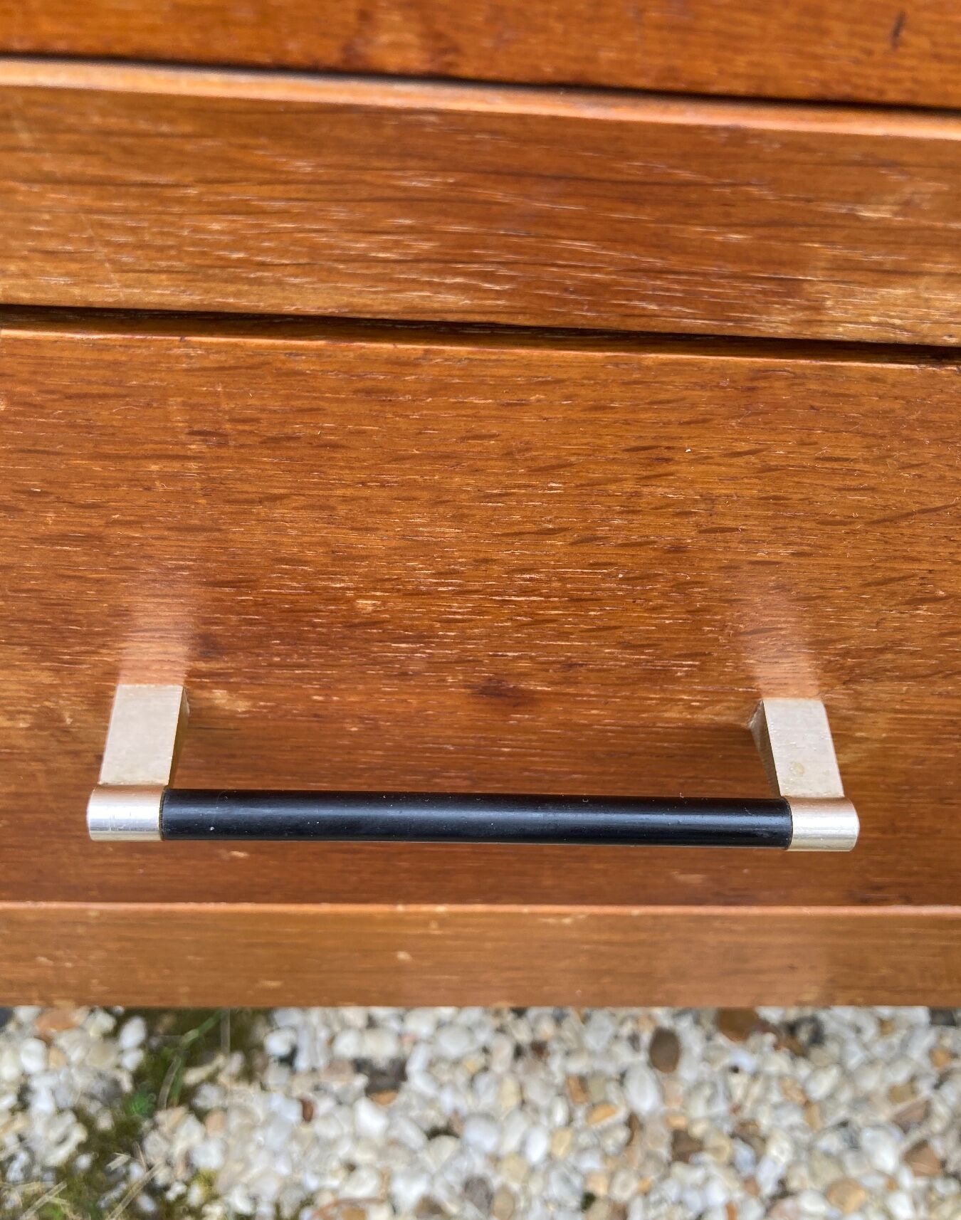 Vintage knitted bonnet feet compass