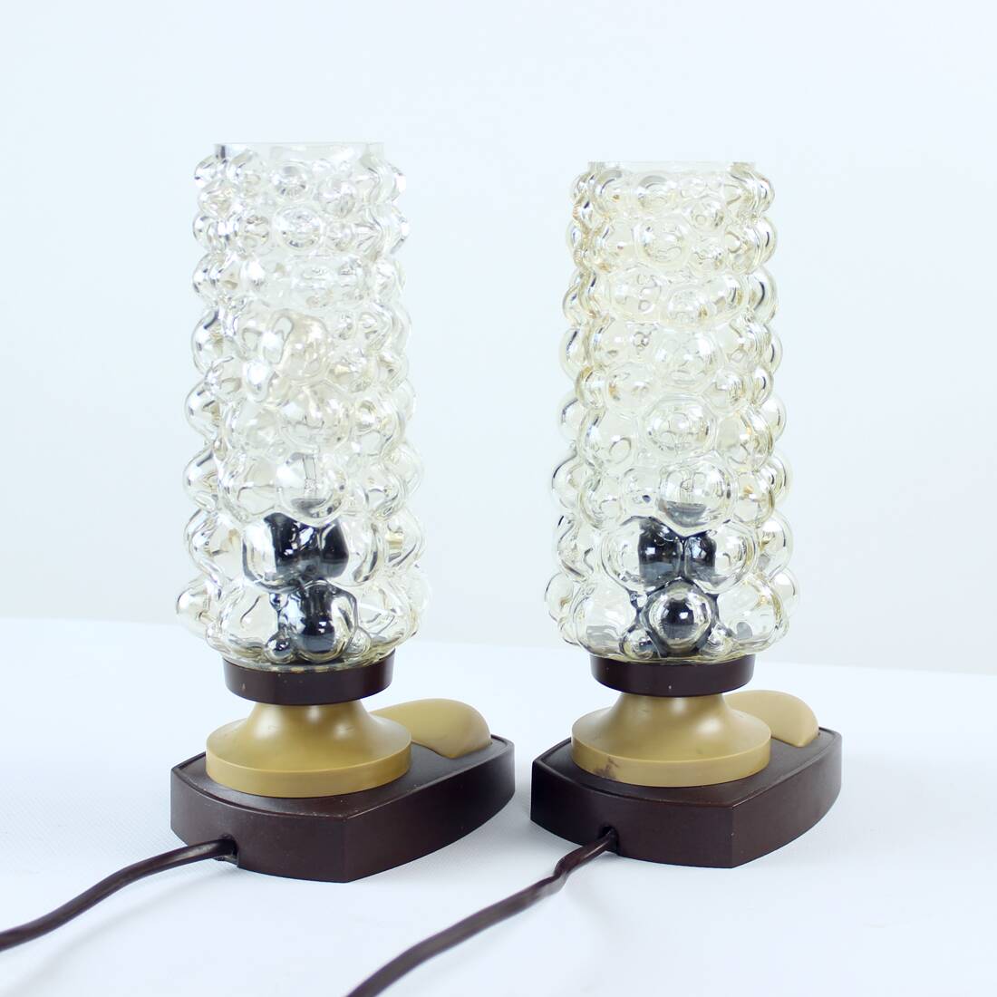 Space Age Table Lamps By Helena Tynell For Orion Leuchten, 1960s, Set Of 2
