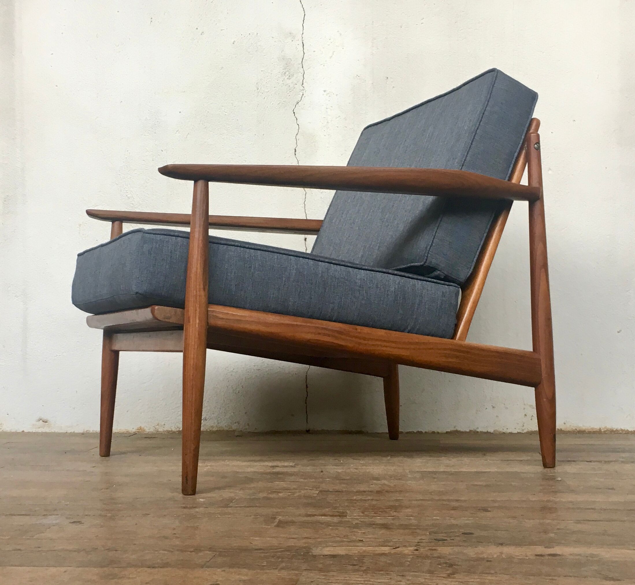 Pair of Chair vintage Scandinavian teak
