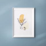 Still life "Duo" - Original drawing