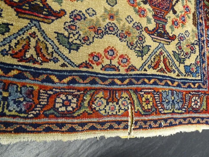 Hand-knotted Tabriz carpet - Iran 80x120cm