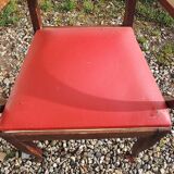 Old Bridge Armchair in Red Skai