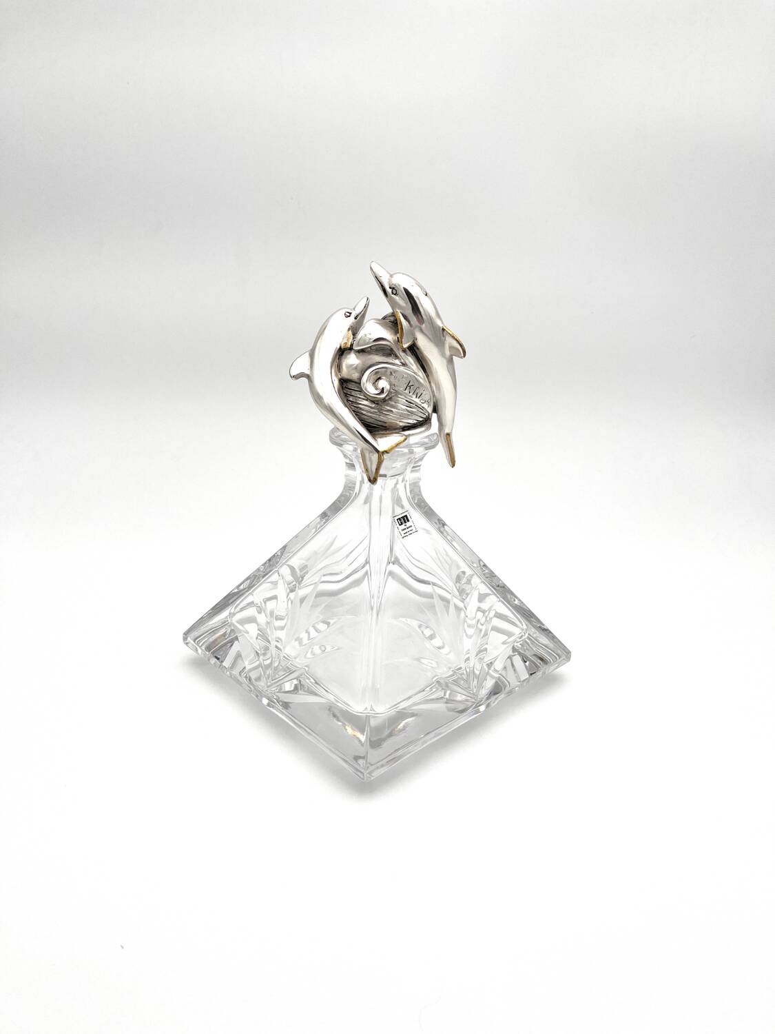 Crystal Carafe Mario CIONI & Orfèvrerie KRISA (3.2kg) – Signed