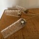Vintage 60 70 year chandelier 6 gold metal branches