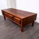Teak coffee table with drawers, Sweden 1960