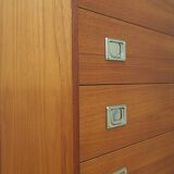 Commode en teck, design danois, années 1970