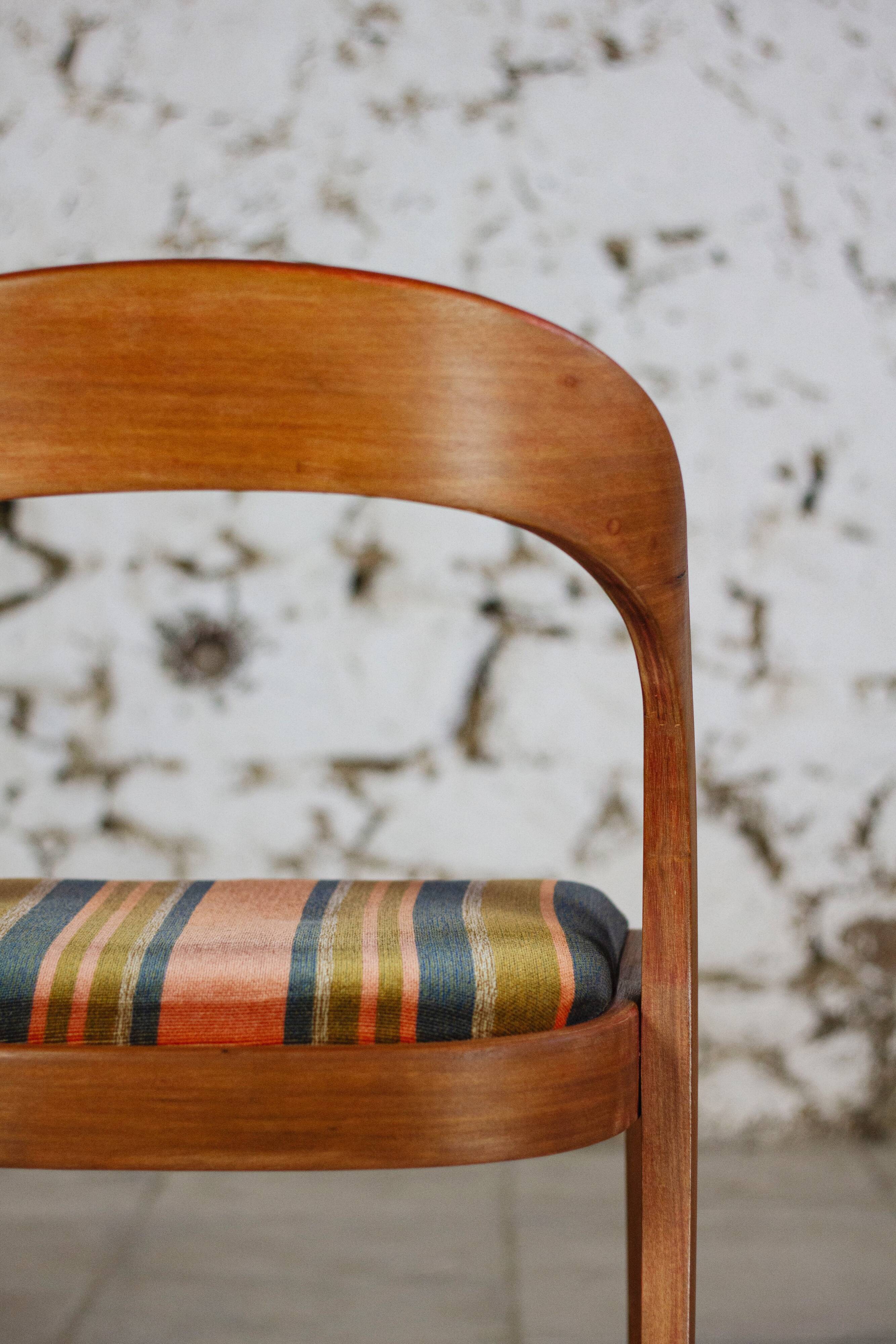 4 Gondola chairs by Baumann, 1960