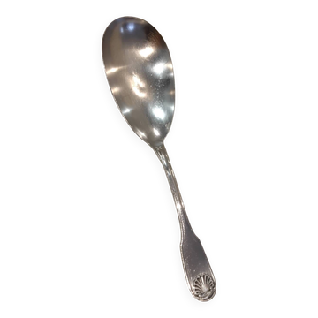 Pelles à servir le riz en métal argenté orfèvre Christofle Vendome