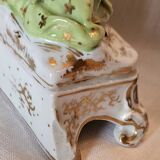 Large Paris porcelain font Golden Angel