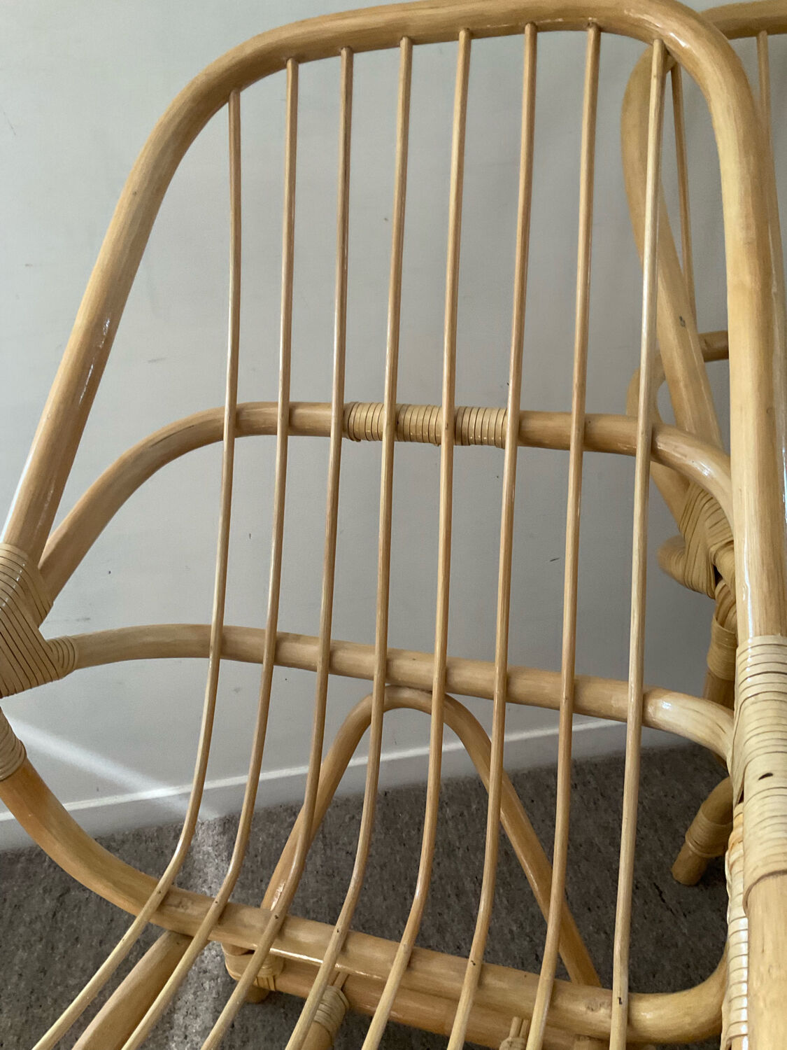 Rattan ensemble from the 70s